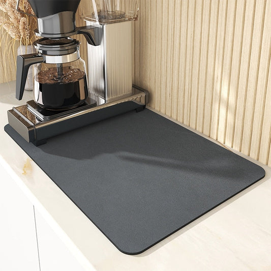 Tapis de cuisine antidérapant ultra-absorbant pour évier