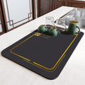 Tapis de cuisine antidérapant ultra-absorbant pour évier