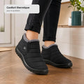 Botte Femme Déperlante avec Doublure en Peluche - Confortable et Chaude pour l'Hiver