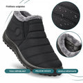 Botte Femme Déperlante avec Doublure en Peluche - Confortable et Chaude pour l'Hiver
