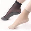 10 Paires de Chaussettes Femme en Coton Antidérapantes et Soyeuses