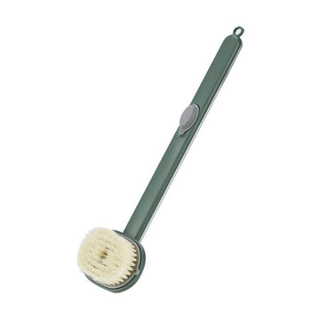 Brosse de Bain Ergonomique avec Long Manche et Réservoir