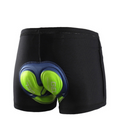 Short Cycliste avec Coussinet en Gel 5D