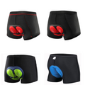 Short Cycliste avec Coussinet en Gel 5D
