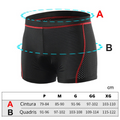 Short Cycliste avec Coussinet en Gel 5D