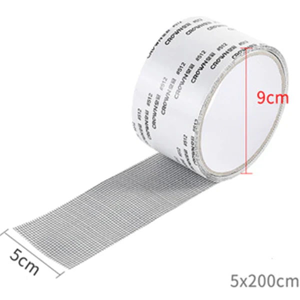 Ruban Réparateur de Moustiquaire Anti-Insectes - ScreenGuard