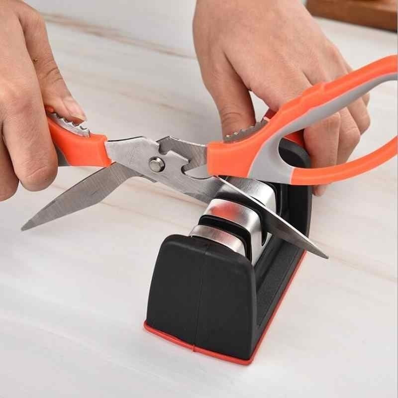 Aiguiseur de Couteaux 3 en 1 Professionnel en Acier