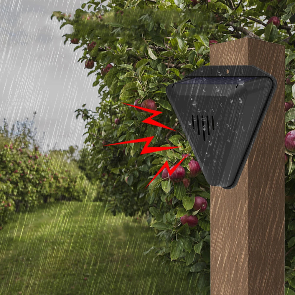 Alarme Solaire Répulsif à Oiseaux Étanche - SolarSafe