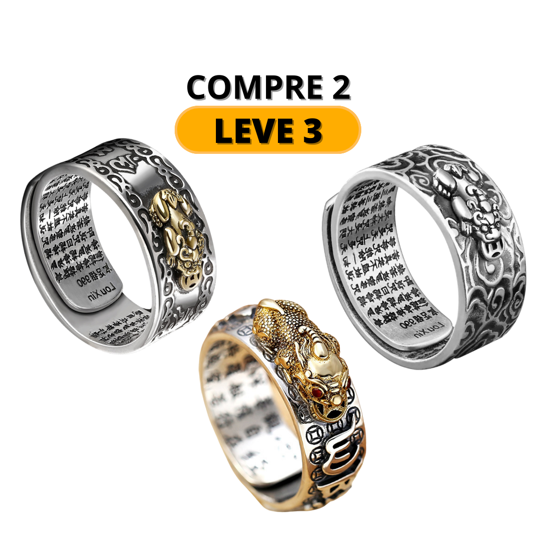 Bague de la Richesse et de la Prospérité Feng Shui 2023