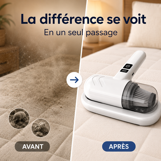 Aspirateur Anti-Acariens Sans Fil