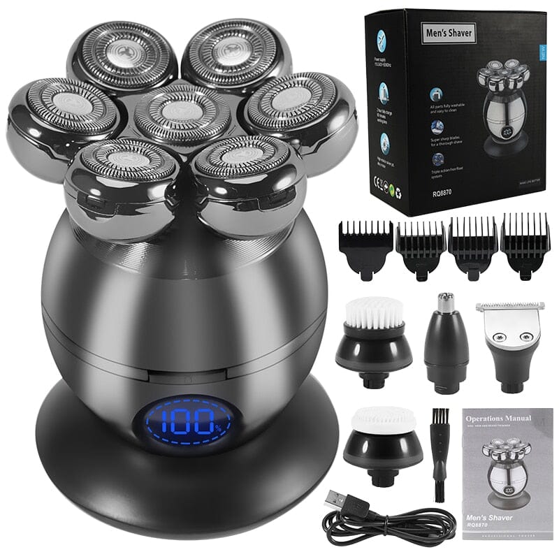 Rasoir Électrique 7D Tondeuse 5 en 1 - PRO 360