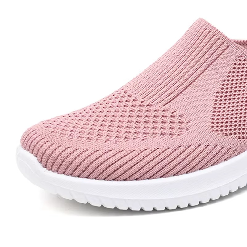 Baskets anatomiques femme en maille respirante