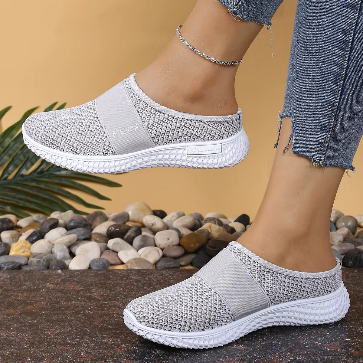 Baskets Femme Décontractées d'Été Respirantes