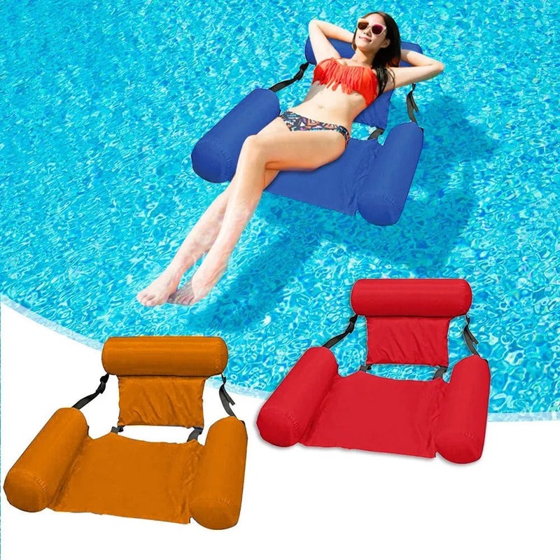 Bouée de Piscine Fauteuil Flottant Gonflable - FloatEase