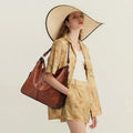 Sac Femme en Cuir Imperméable Polyvalent - AquaLeather