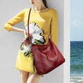 Sac Femme en Cuir Imperméable Polyvalent - AquaLeather