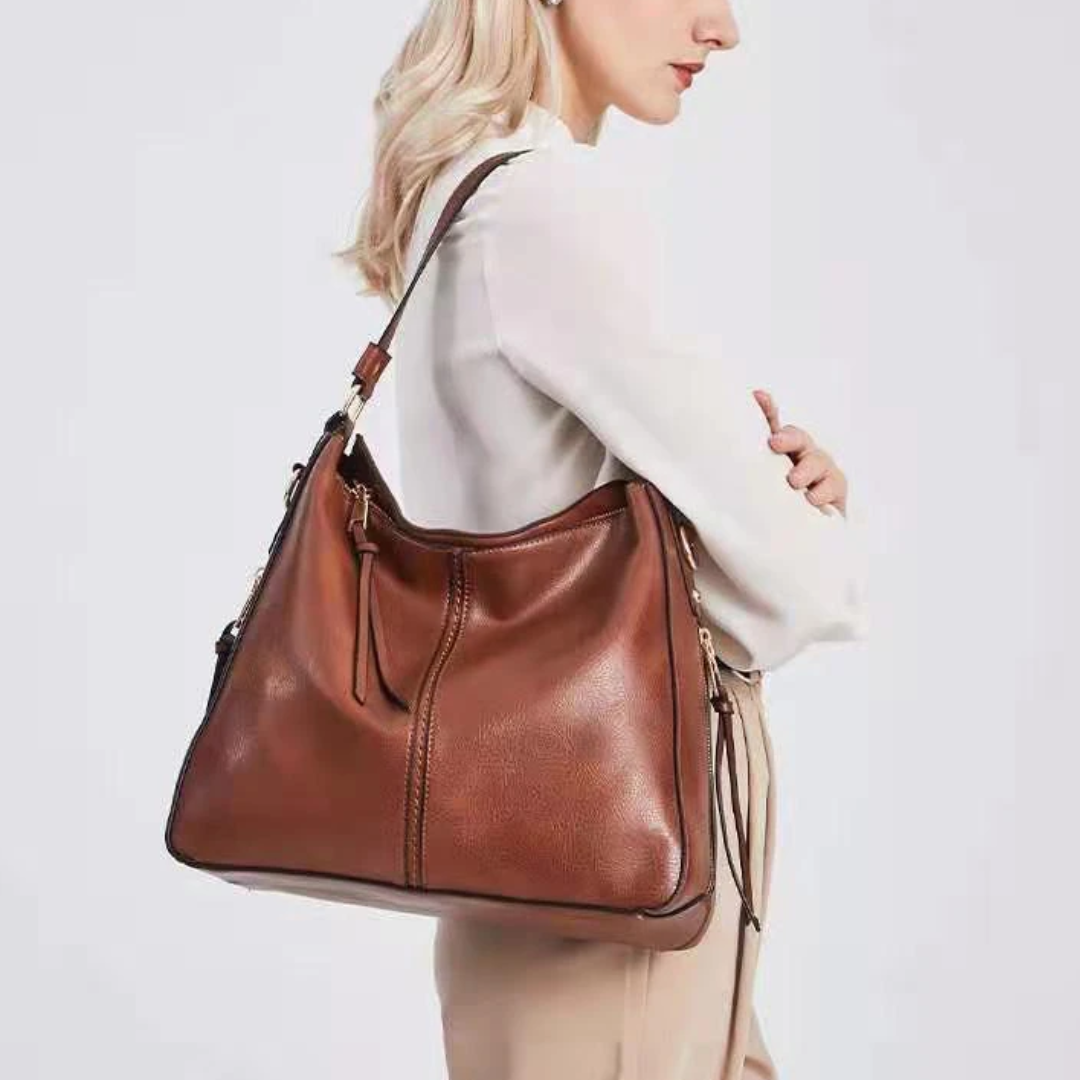 Sac Femme en Cuir Imperméable Polyvalent - AquaLeather