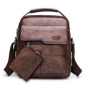 Sac Homme Jеер en Cuir + Portefeuille en Cuir Offert