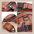 Sac Homme Jеер en Cuir + Portefeuille en Cuir Offert