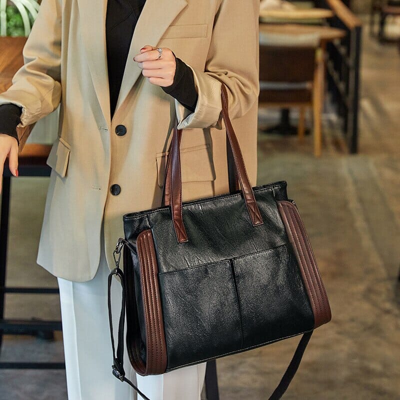 Sac Tote Femme en Cuir Polyvalent - ChicCarry