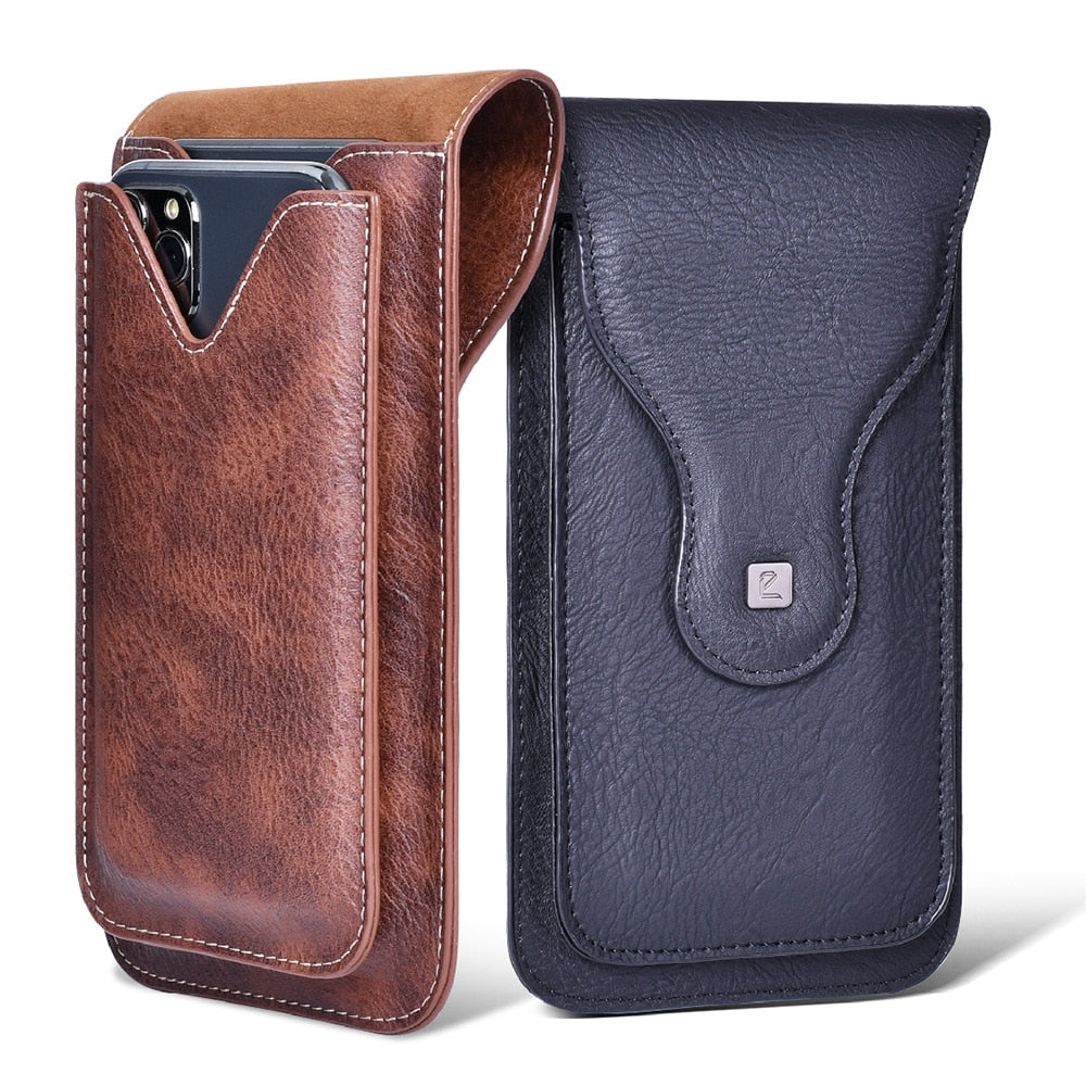 Sacoche en Cuir pour Téléphone