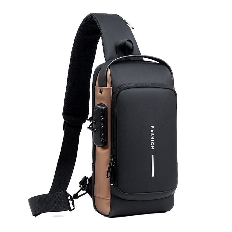 Sac Bandoulière Antivol avec Chargement USB