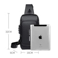 Sac Bandoulière Antivol avec Chargement USB