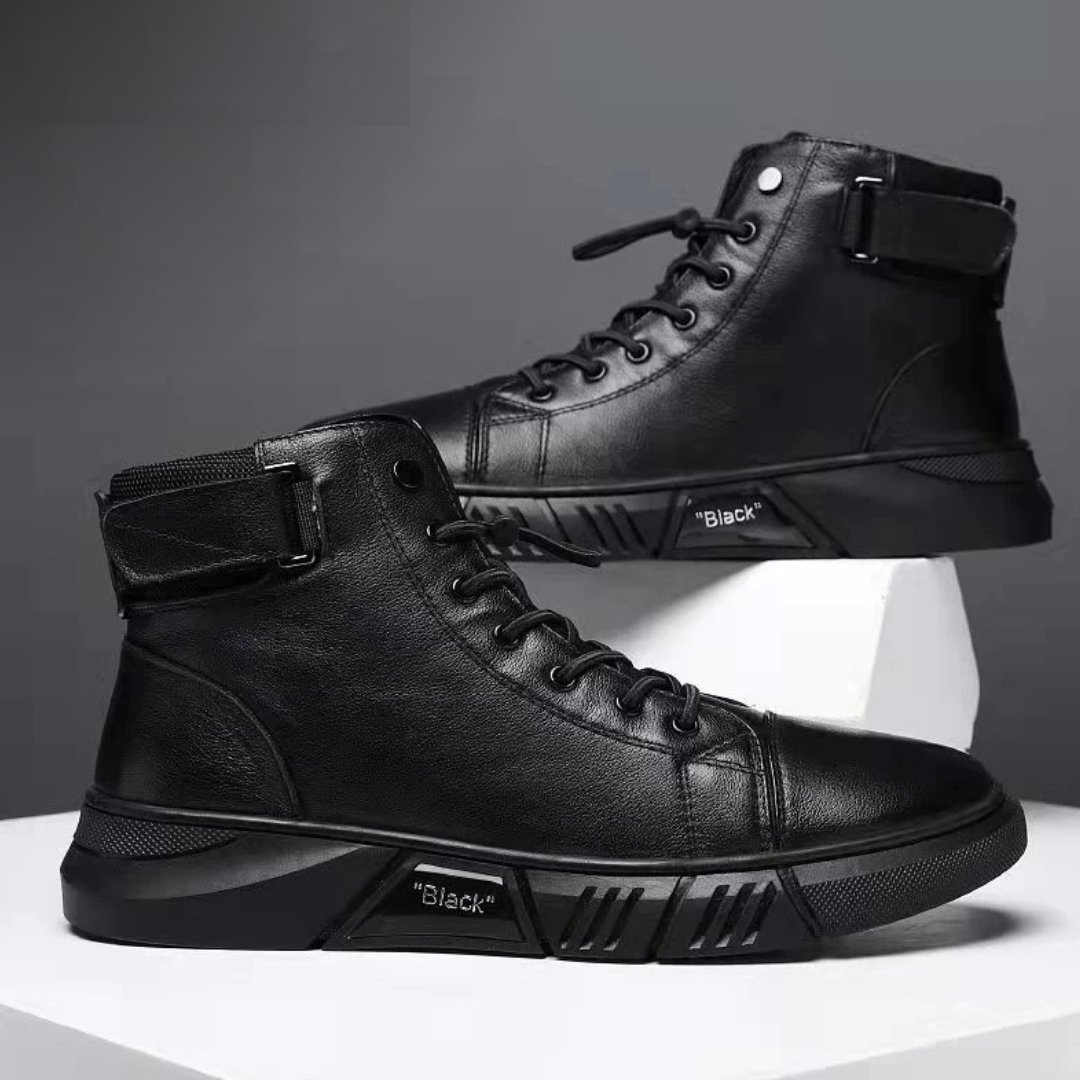 Bottes Rangers en Cuir pour Homme - UrbanStyle