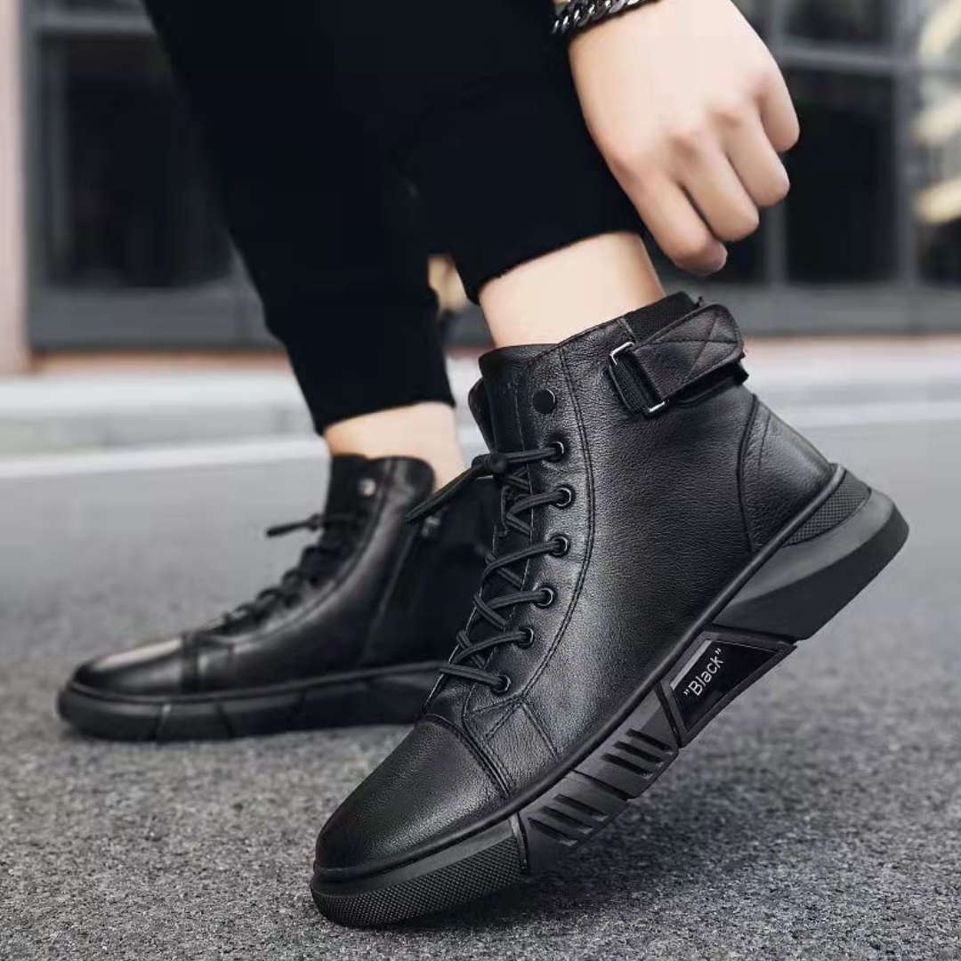 Bottes Rangers en Cuir pour Homme - UrbanStyle