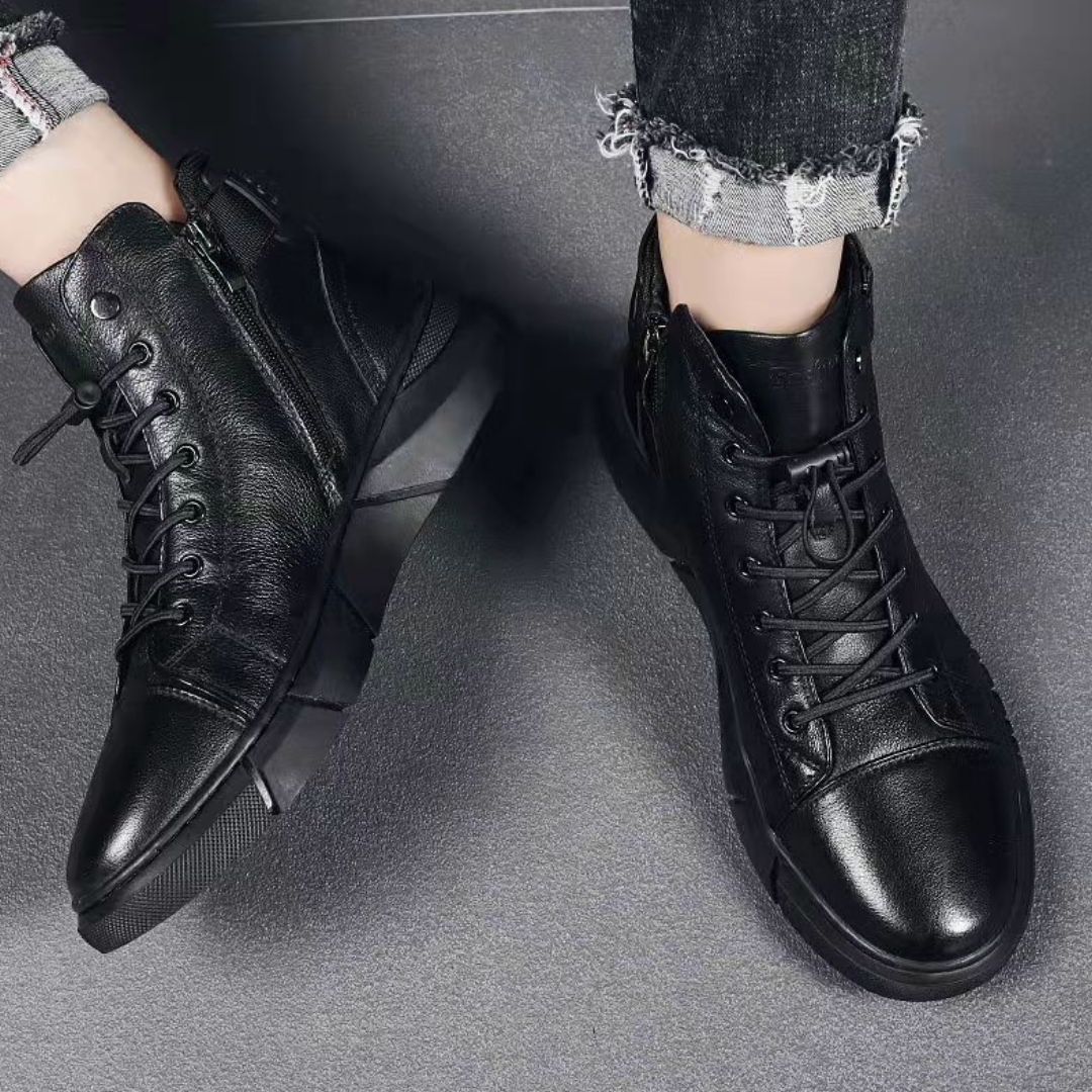 Bottes Rangers en Cuir pour Homme - UrbanStyle