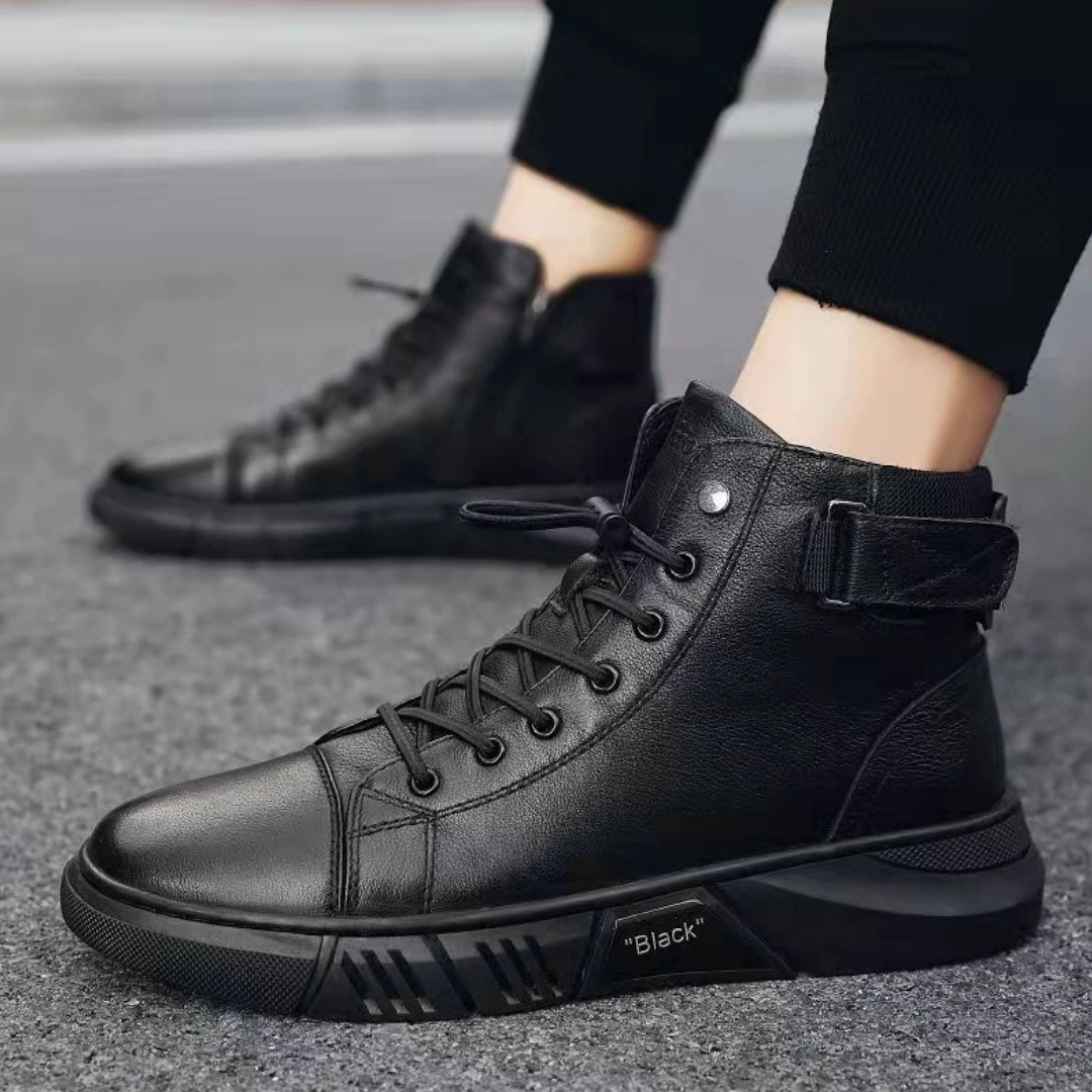 Bottes Rangers en Cuir pour Homme - UrbanStyle