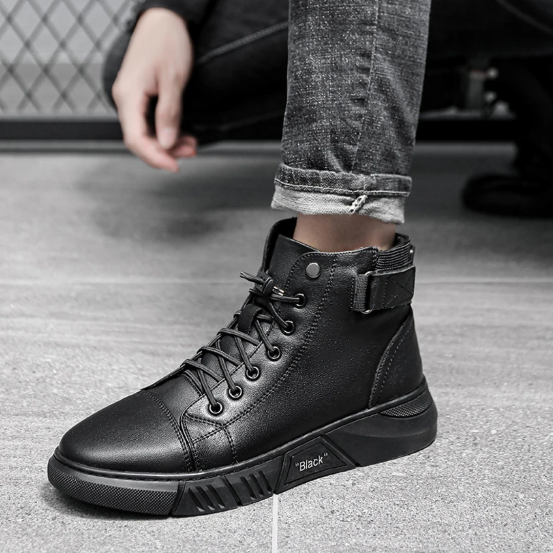 Bottes Rangers en Cuir pour Homme - UrbanStyle