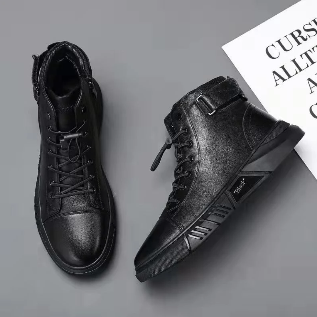 Bottes Rangers en Cuir pour Homme - UrbanStyle