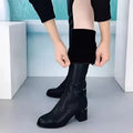 Botte Femme Tige Haute en Cuir Écologique - Lady Conforty