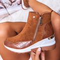 Bottine Femme en Daim Tige Courte - CozyChic