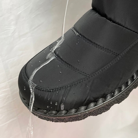 Botte Femme d'Hiver Velours Imperméable - CozyWarm