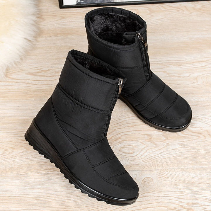 Botte Femme d'Hiver Velours Imperméable - CozyWarm