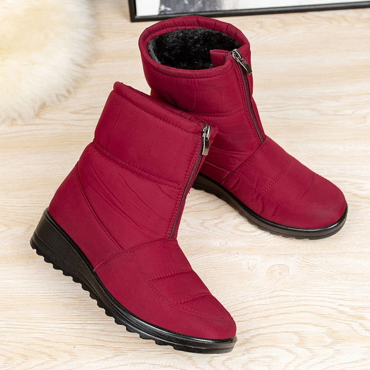 Botte Femme d'Hiver Velours Imperméable - CozyWarm