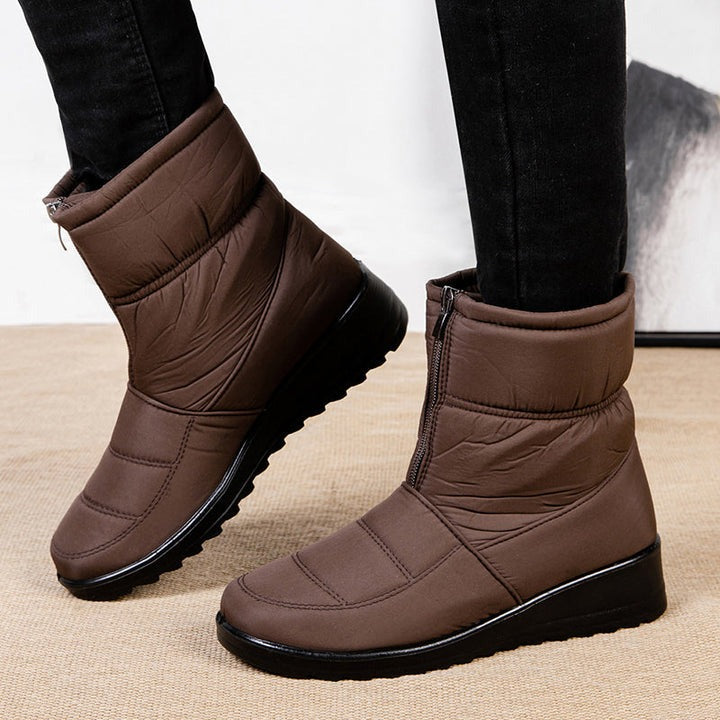 Botte Femme d'Hiver Velours Imperméable - CozyWarm