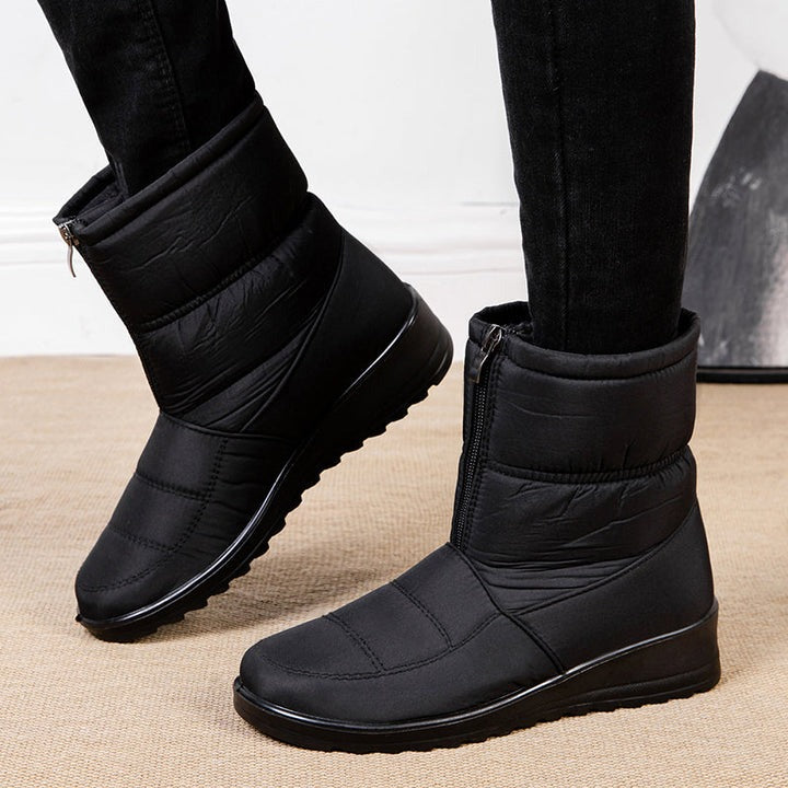 Botte Femme d'Hiver Velours Imperméable - CozyWarm