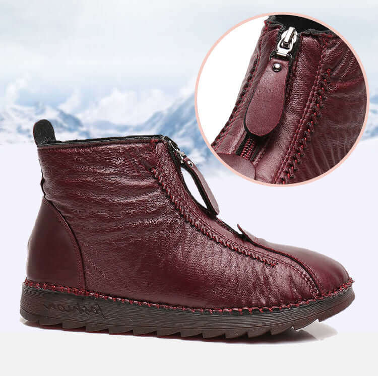 Botte d'Hiver Imperméable à l'Intérieur Peluché Hot Comfort