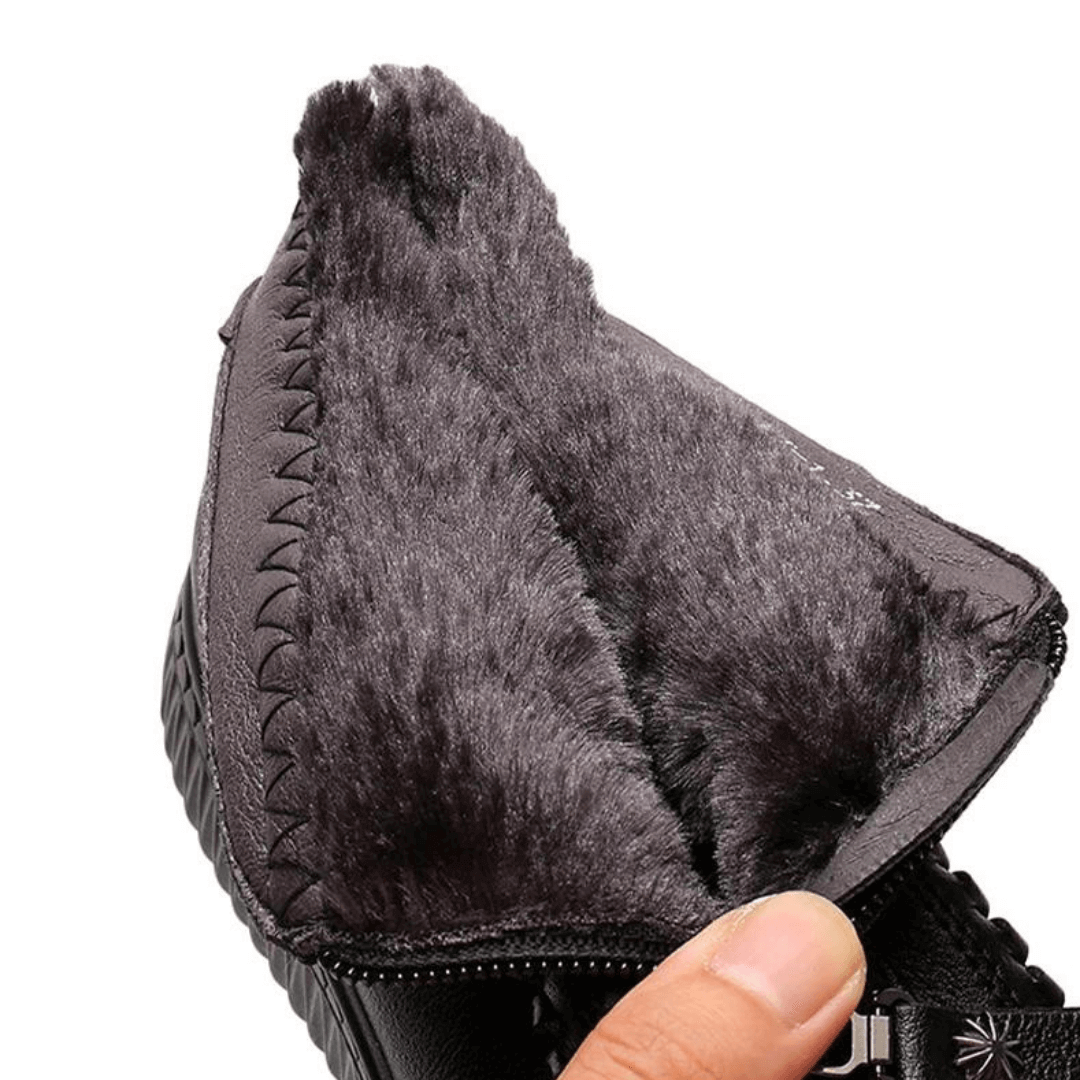 Botte d'Hiver Imperméable à l'Intérieur Peluché Hot Comfort