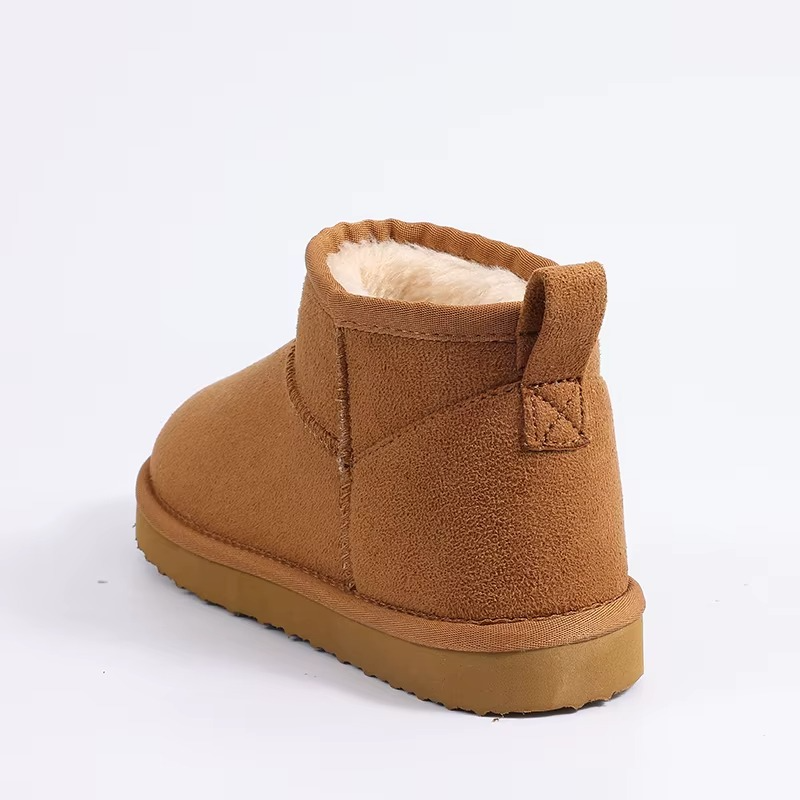 Bottes Classiques Femme d’Hiver avec Intérieur Doublé en Peluche