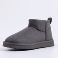 Bottes Classiques Femme d’Hiver avec Intérieur Doublé en Peluche