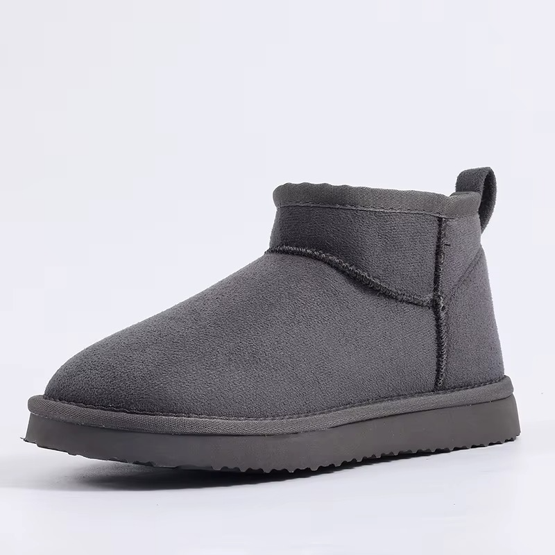 Bottes Classiques Femme d’Hiver avec Intérieur Doublé en Peluche
