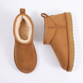 Bottes Classiques Femme d’Hiver avec Intérieur Doublé en Peluche