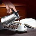 Cafetière Moka Classique en Acier Inoxydable