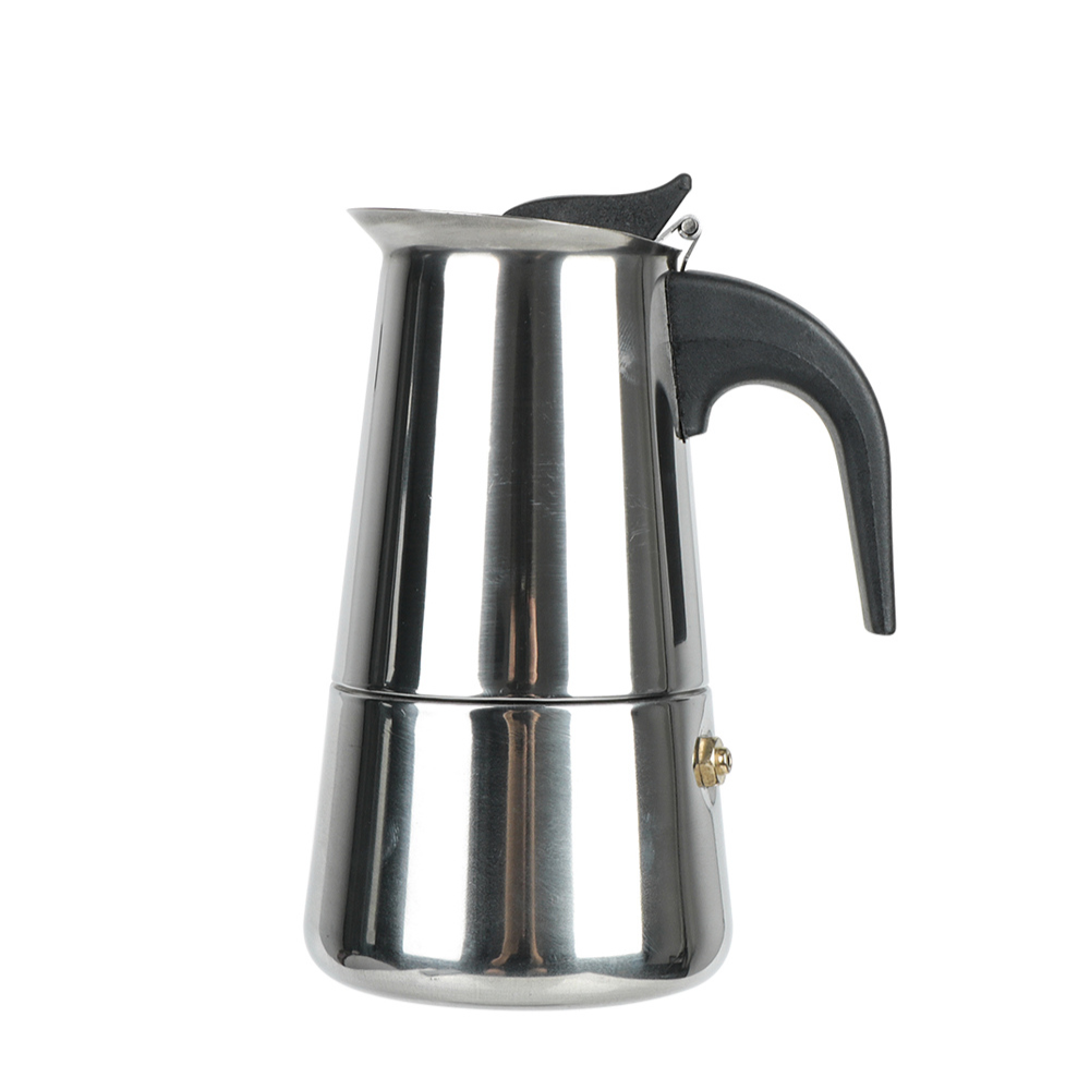 Cafetière Moka Classique en Acier Inoxydable