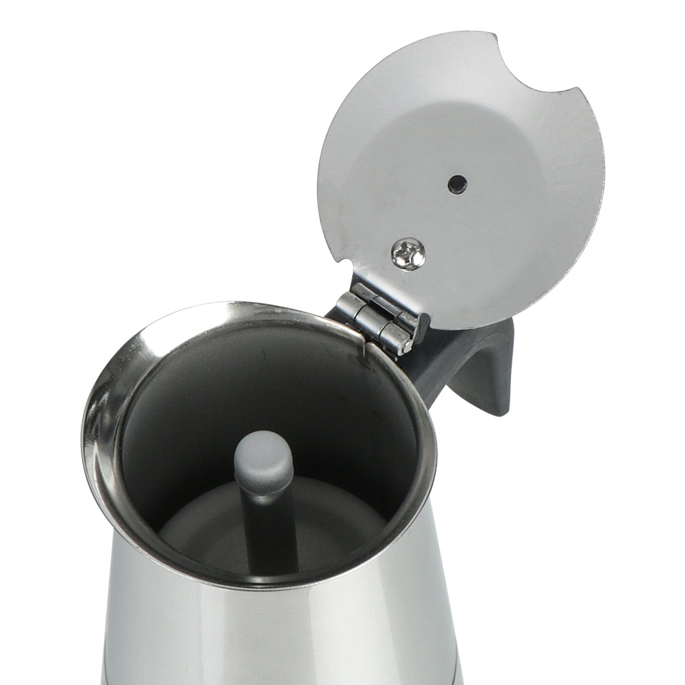 Cafetière Moka Classique en Acier Inoxydable