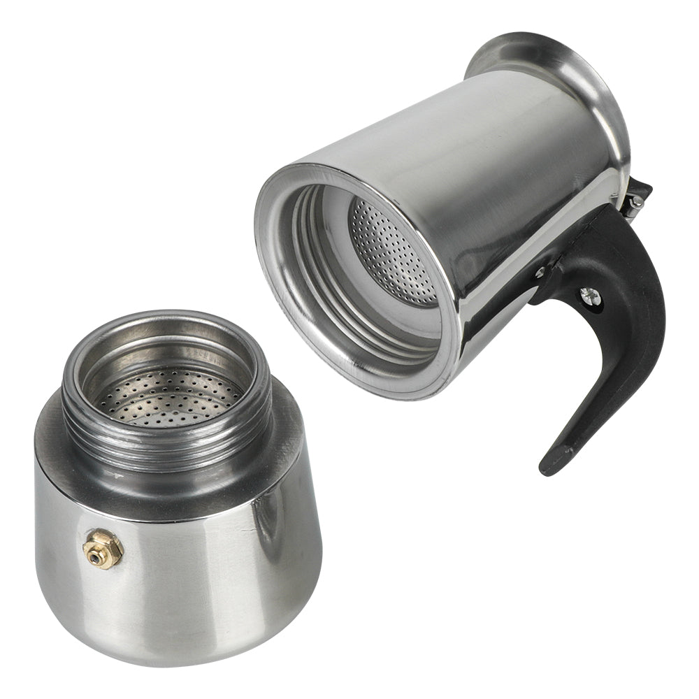 Cafetière Moka Classique en Acier Inoxydable